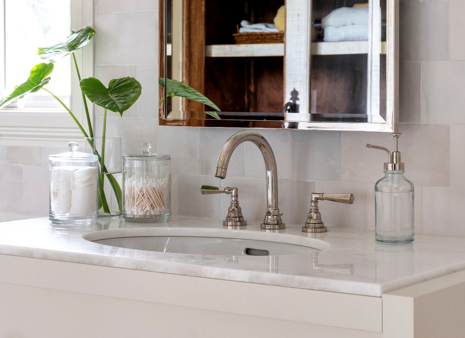 Faucet and stone craftsmanship